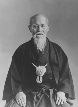 O-Sensei Morihei Ueshiba, founder of Aikido